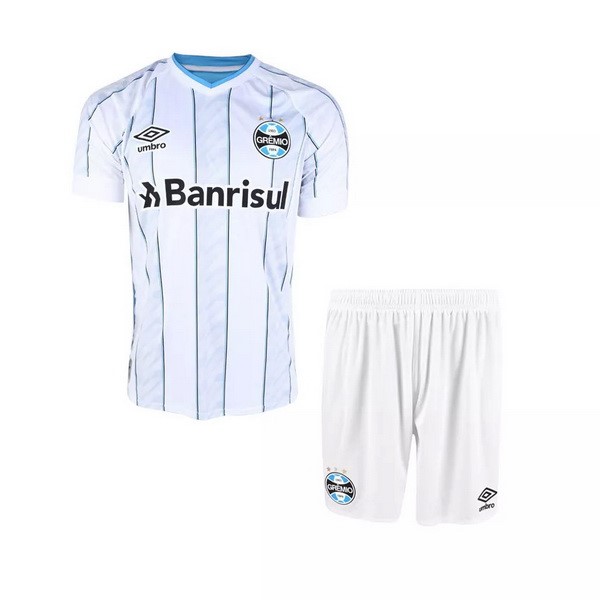 Trikot Grêmio FBPA Auswarts Kinder 2020-21 Weiß Fussballtrikots Günstig